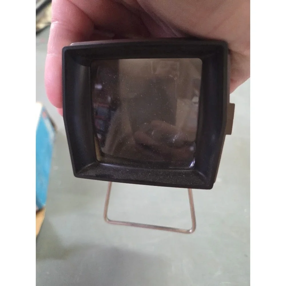 GAF Pana-Vue 2 Lighted 2x2 Slide Viewer Vintage Photography Accessory with Box